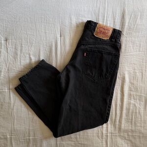 Levi's Black Relaxed Men Jeans